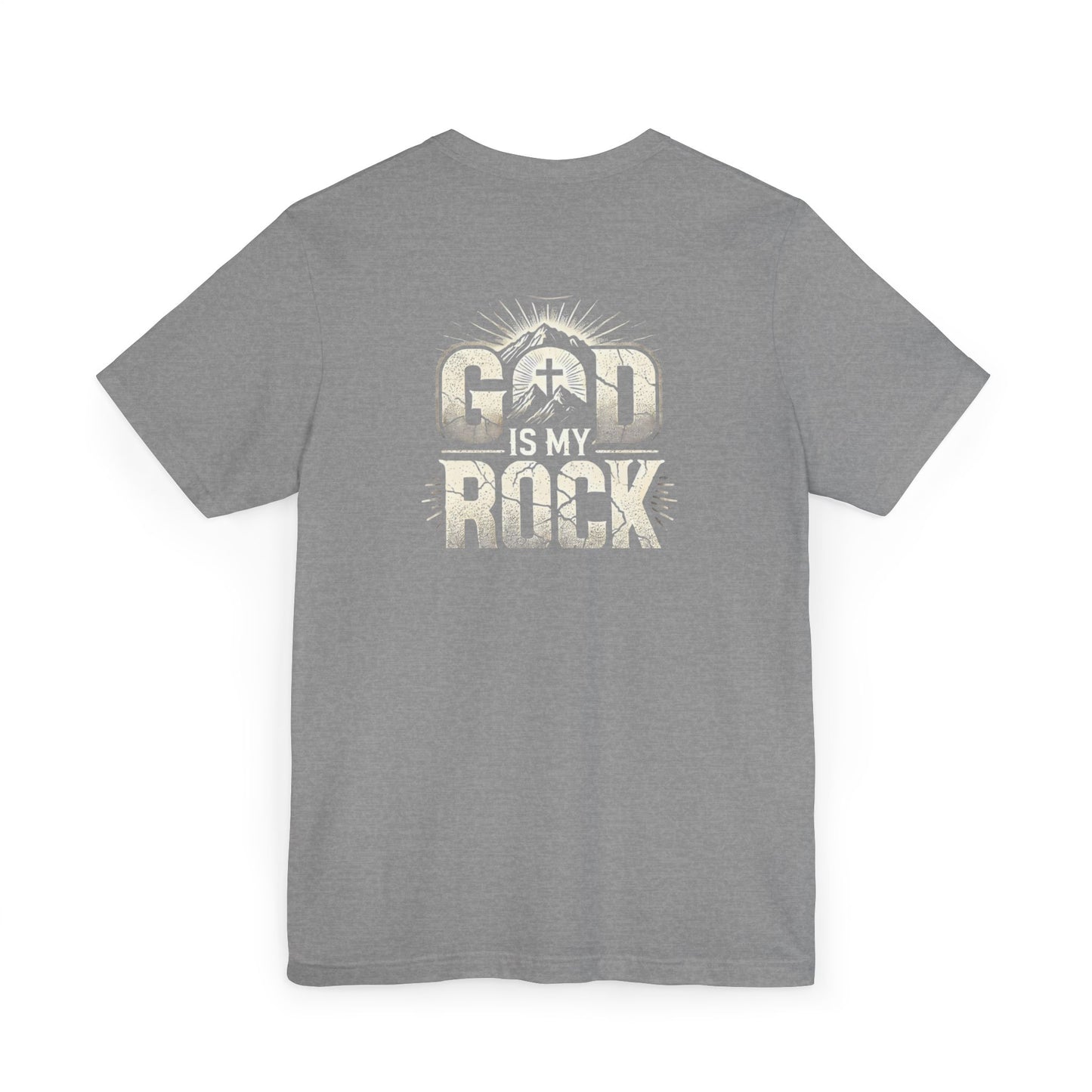Unisex God Rock T-Shirt - Faith-Inspired Graphic Tee for Everyday Wear
