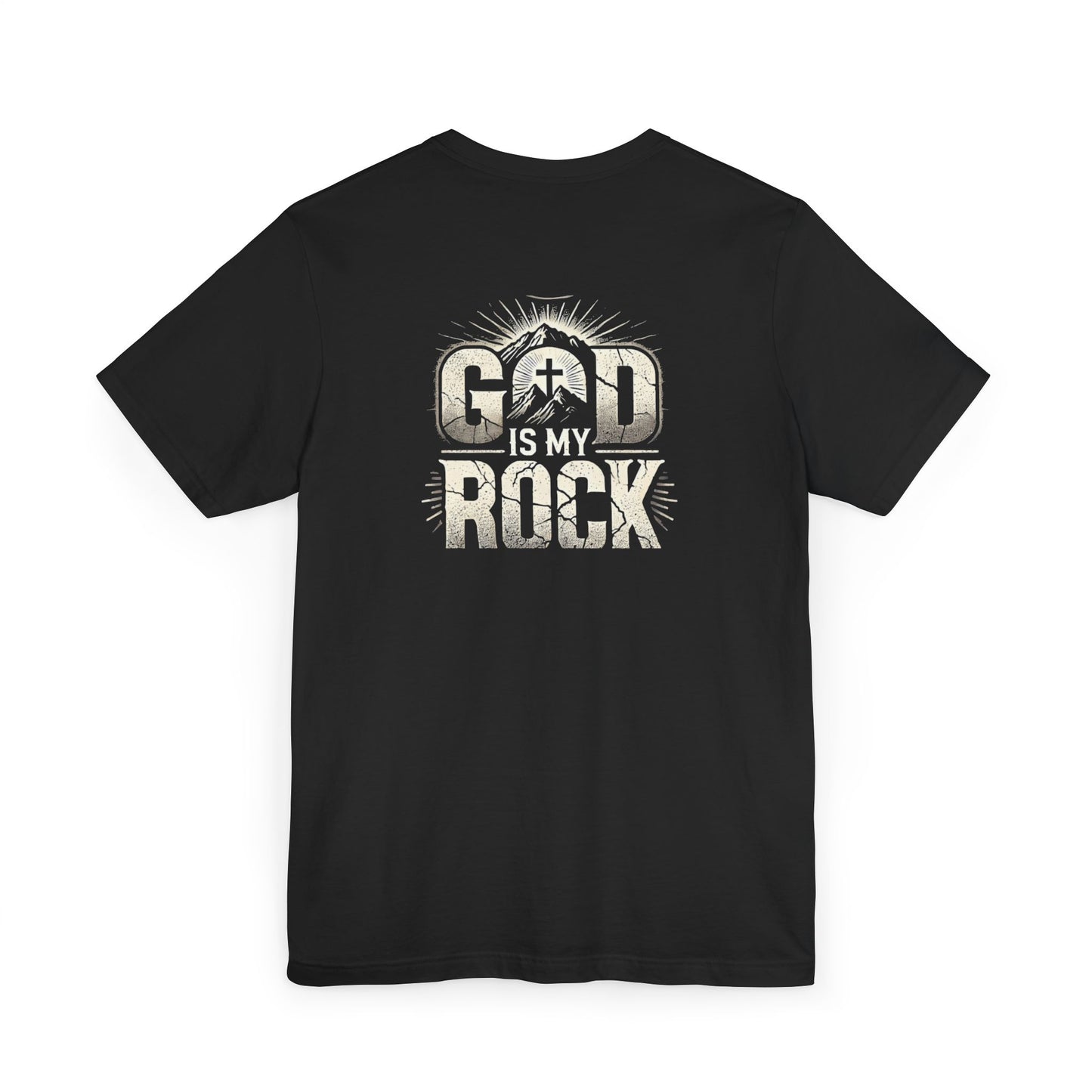 Unisex God Rock T-Shirt - Faith-Inspired Graphic Tee for Everyday Wear